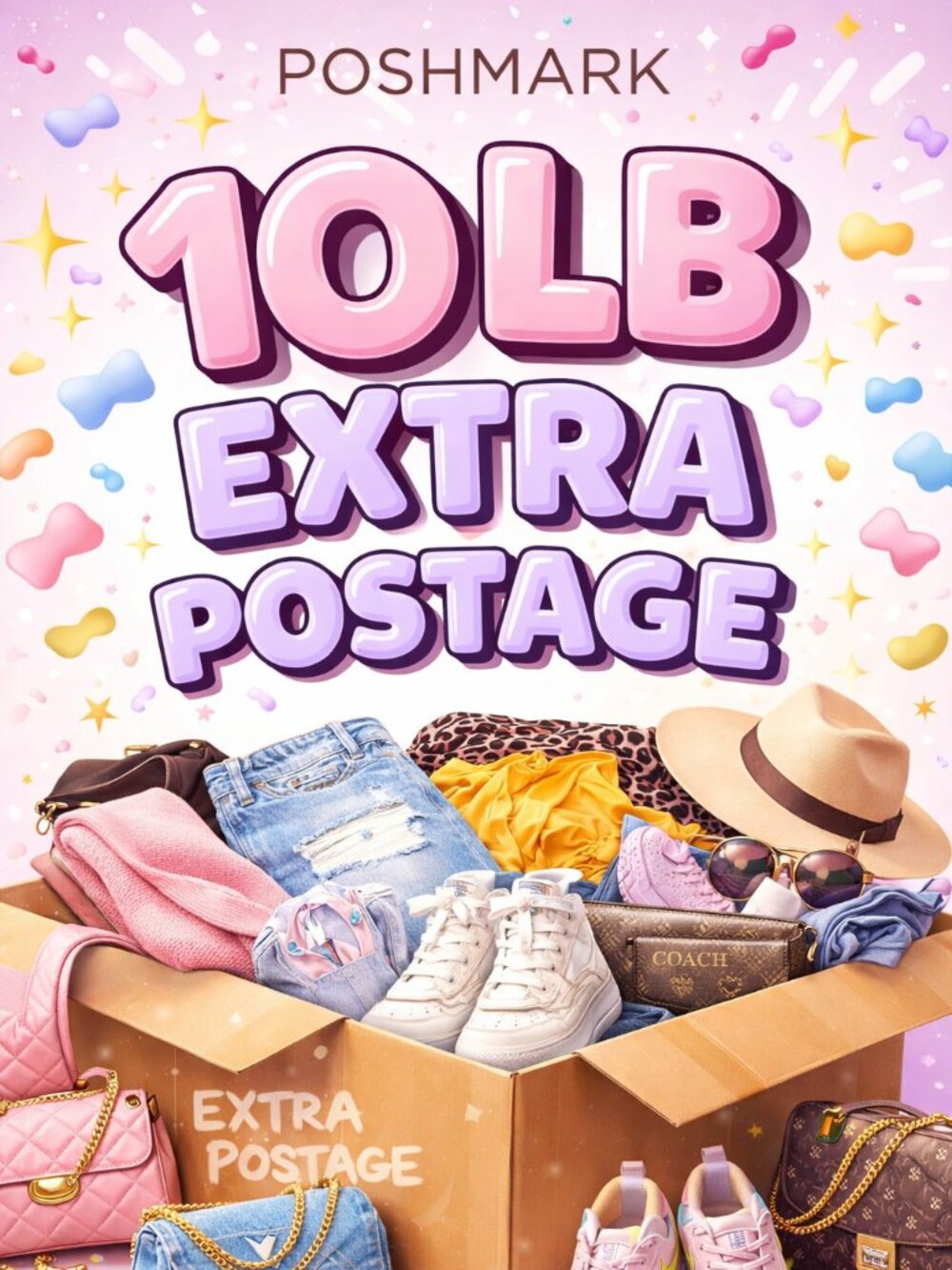 10lb EXTRA POSTAGE! A M